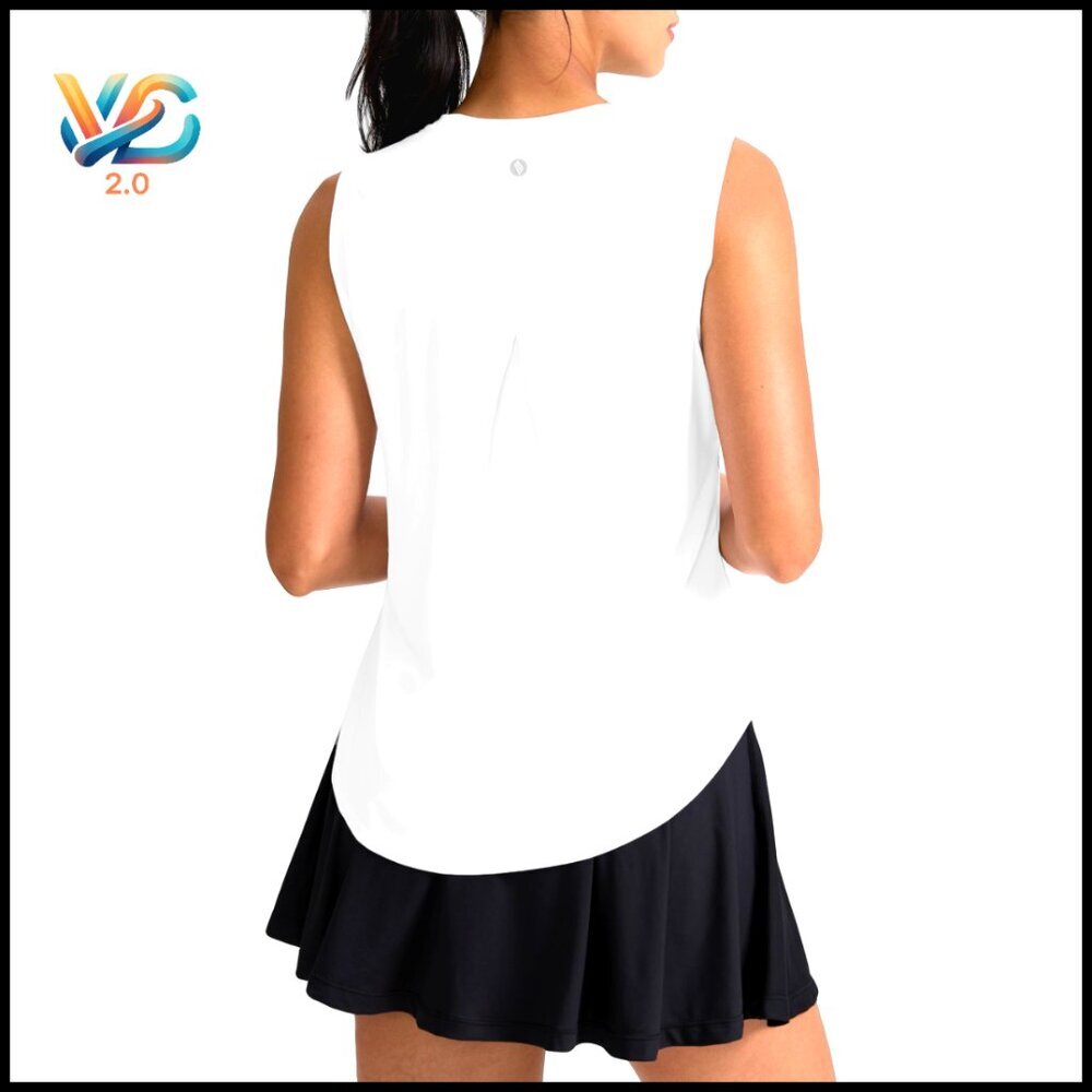 Sleeveless Athletic Tank Top Quick Dry Lightweight Running Yoga Tennis Workout‎